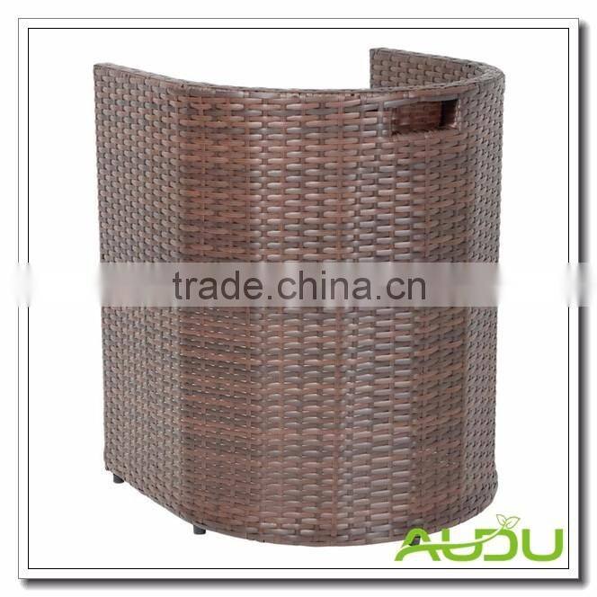 Audu Pittsburgh Outdoor Garden Rattan Dining Set