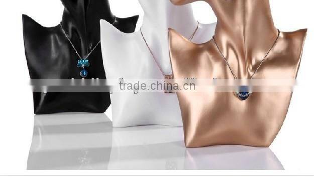 Fiberglass jewery display necklace stands mannequin