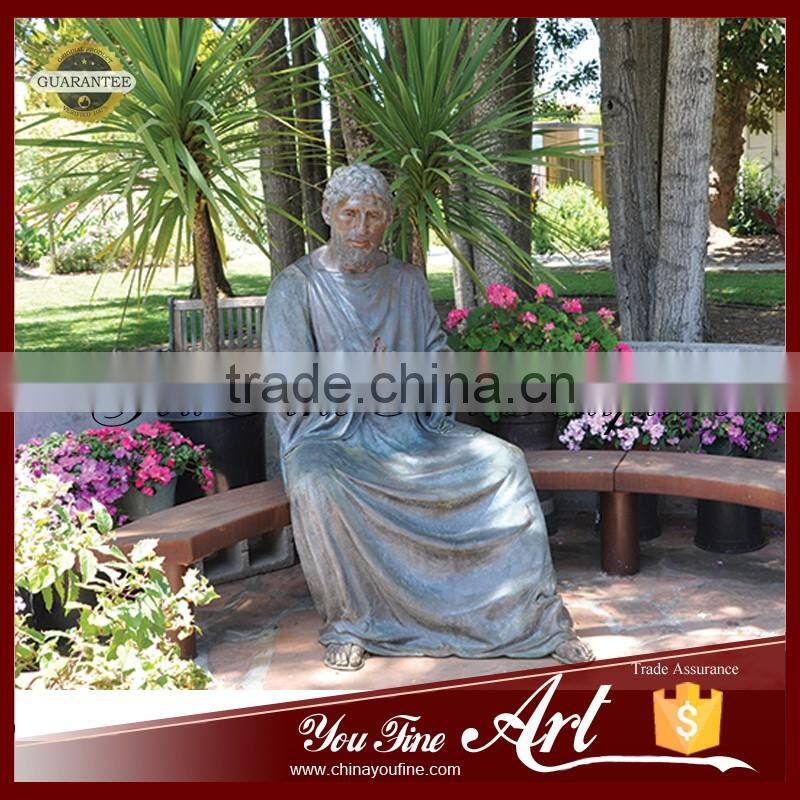 Bronze Saint Joseph Religious Statue