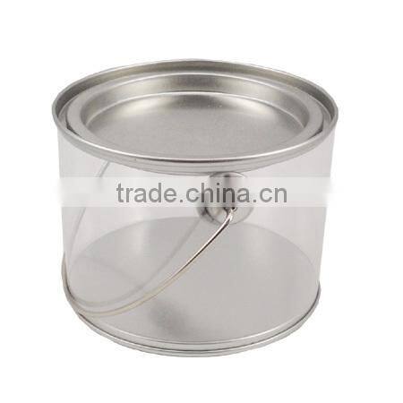 clear fancy small round plastic boxes