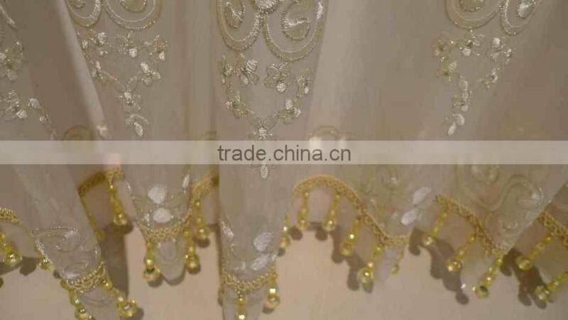 Luxurious Ready Made Curtains With European Style Valances High End Curtains