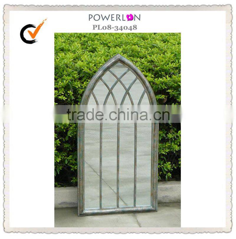 outdoor antique decorative wall mirror