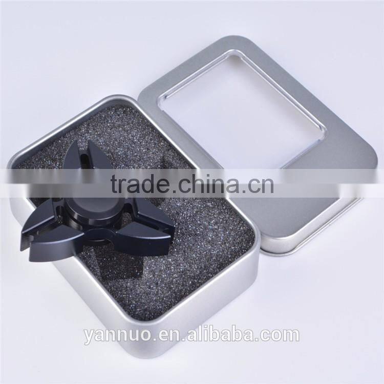 LED Light Hand Spinner, Anti stress Toy Rotate The Gyro Between Finger