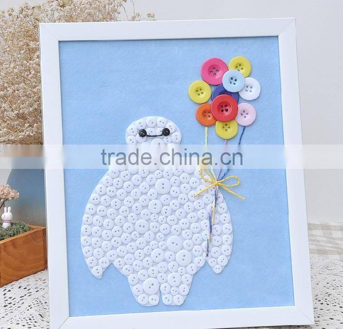 16052510 factory directly selling for Children handmade ready cutting felt puzzle kit