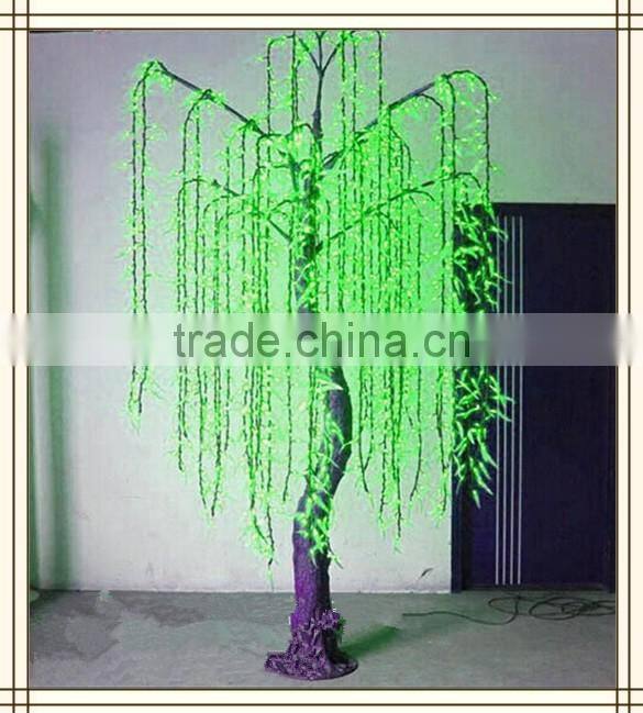 SJ218002 hot sell led weeping willow tree lighting
