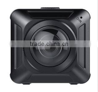Factory two Lens wifi 720 degree mini dv camera action camera