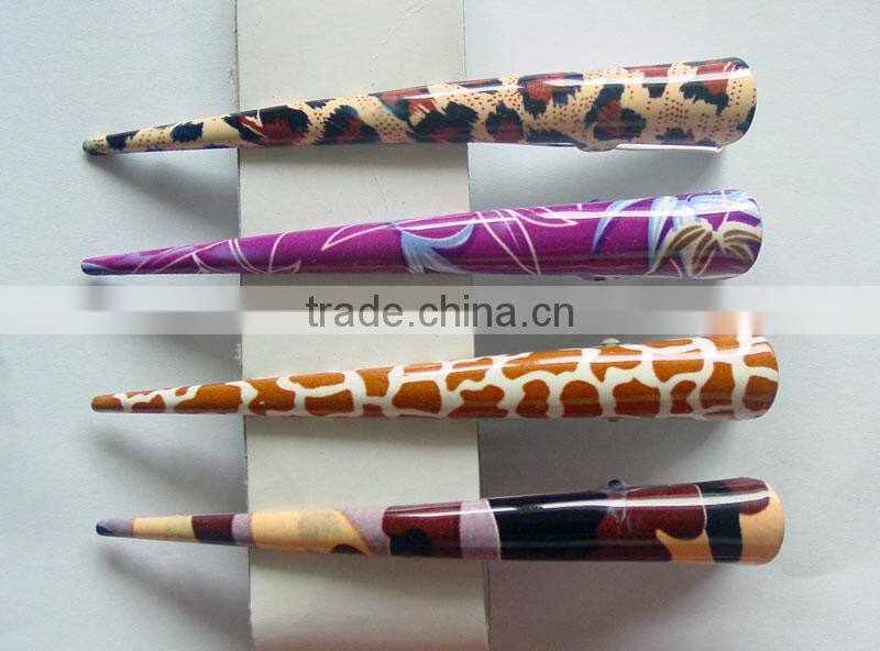 hairpin claw jaw clip resin Luctie hair clip, hair claw