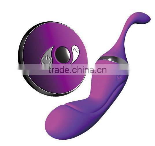 Remote control vibrating sex toy for women