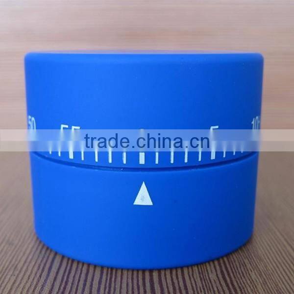 Plastic cylinder shape mechanical sound kitchen timer