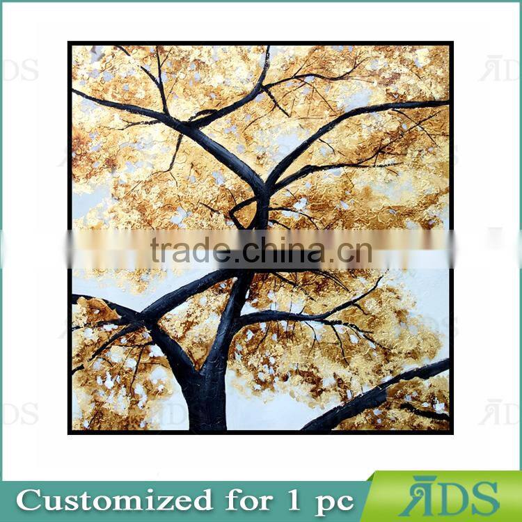 Wholesale Abstract Natural Trees Canvas Oil Painting