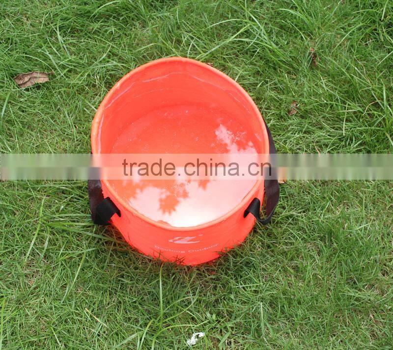 Camping Folding PVC Water Bucket/Carrier