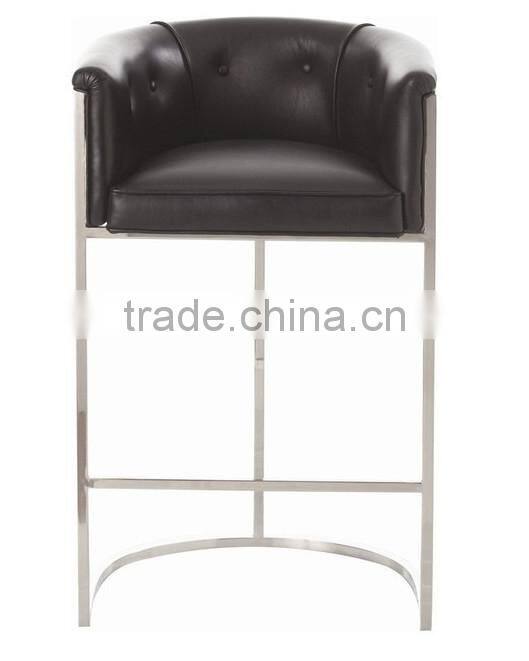 BC04 modern metal bar stool high counter chair