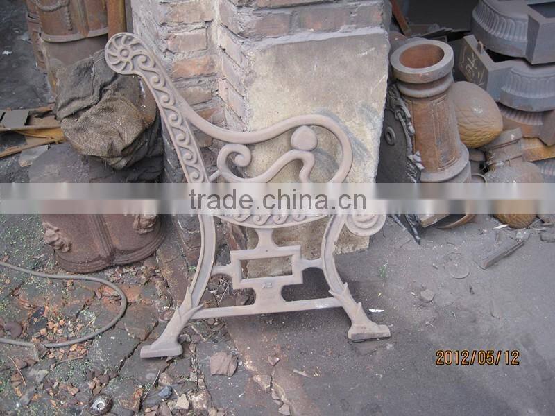 Metal bench,Iron casting metal chair,Outdoor decorative metal chairs