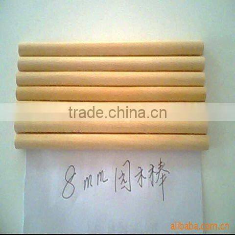 2012 hot sale round wooden stick