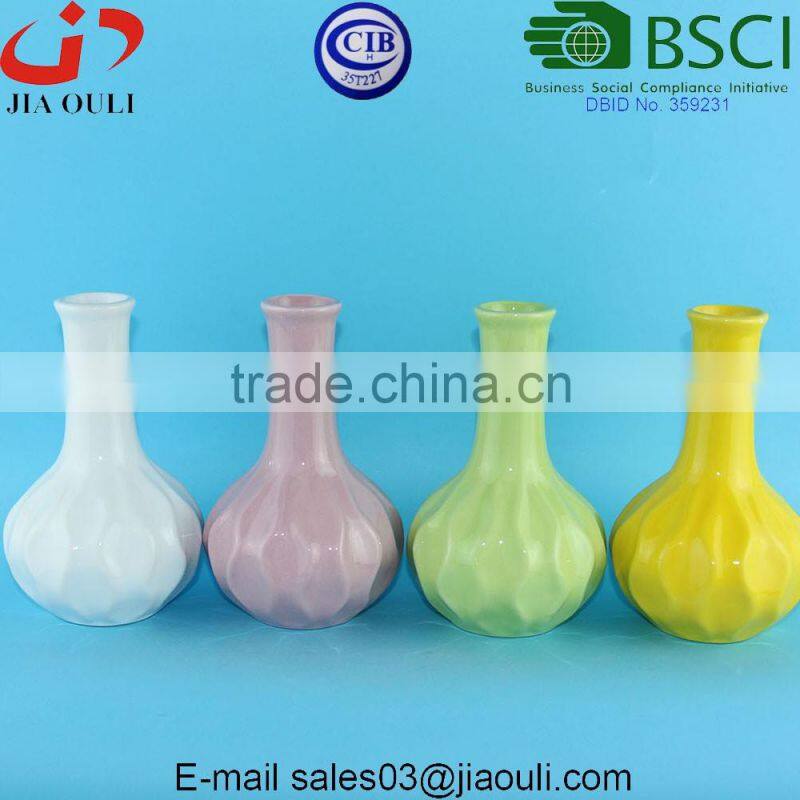 New design Cheap Ceramic Vases glazed