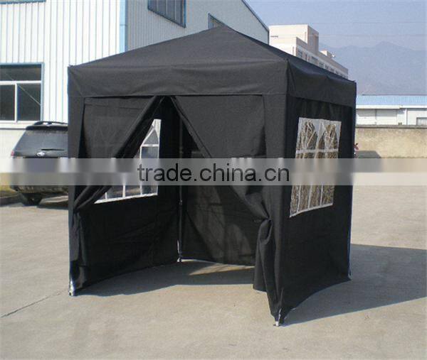 Waterproof folding canopy garden gazebo with sidewall