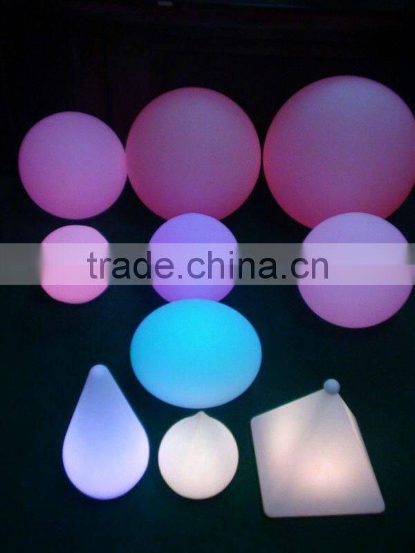 High quality rechargeable color changing led cube