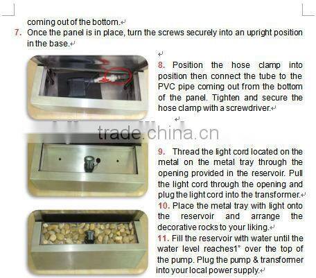 glass waterfall partition walls outdoor