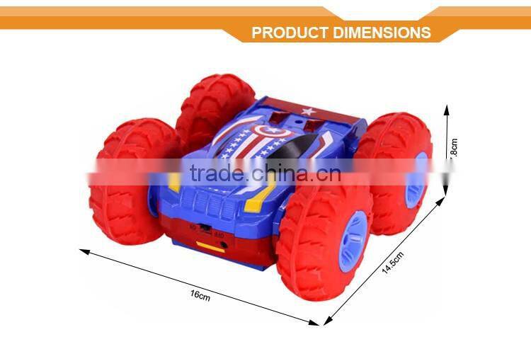 Roll Over Cars Remote Control Stable RC Car Jumping Tumbling 4WD Electric Toy Bounce Car with Tire Inflator Elektric Car