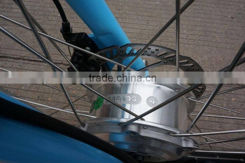 26 inch front wheel motor electric road bike e bicycle with bottel battery