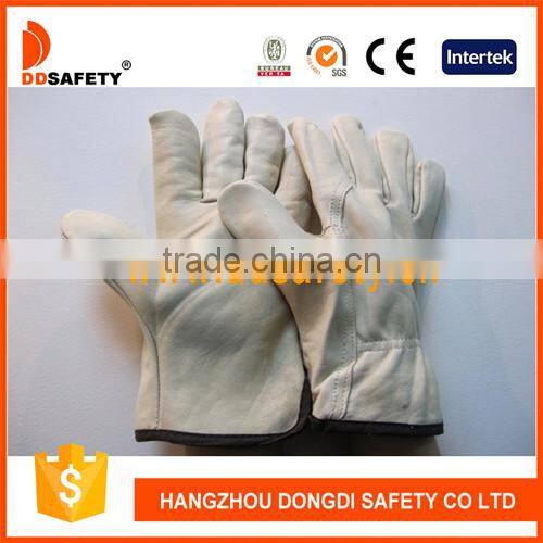 DDSAFETY 2017 Cow Grain Leather Glove Racing Motorbike Glove