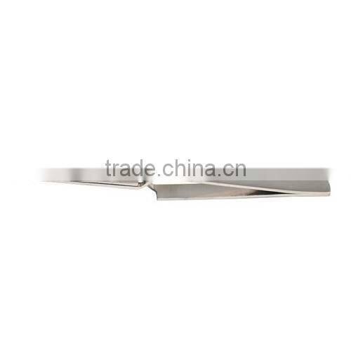Cross Locking Curved Tweezers