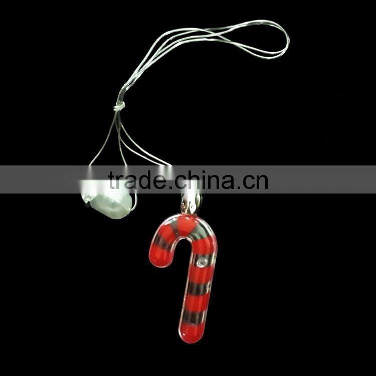 christmas light with decoration candy cane led festival holiday light necklace