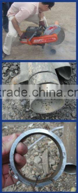 Two-wheeled differential cutting saw