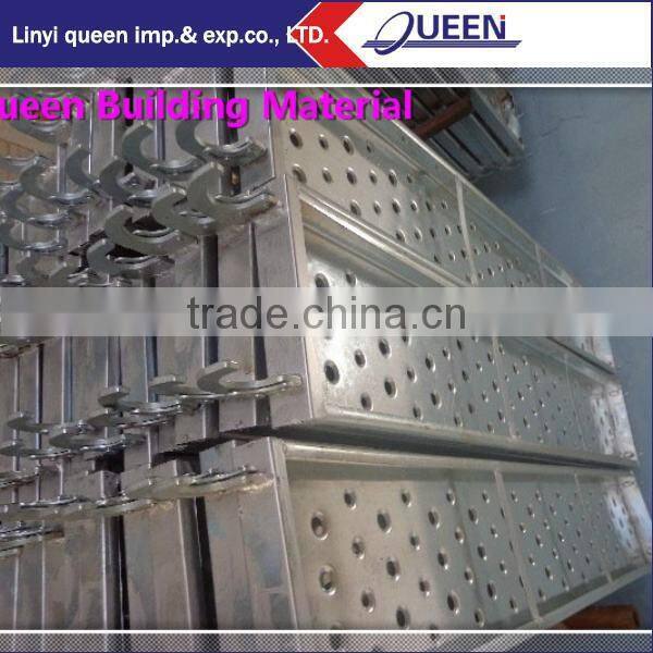 Scaffolding steel plank/walk board/platform with galvanized