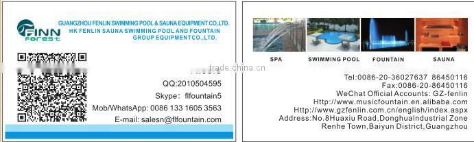 High Quality Stainless Steel Water Dancing Dry Fountain Nozzle