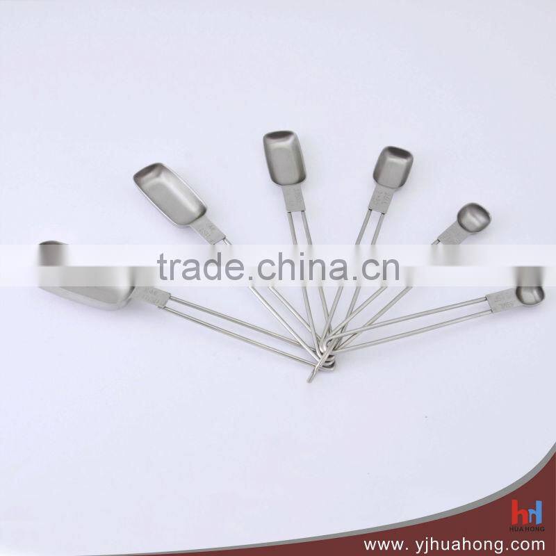 Colorful plastic measuring spoons/scoops 5pcs set(HMT-28)