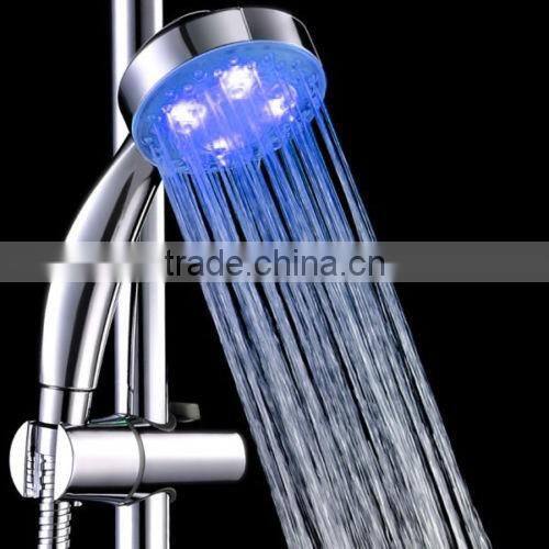 Temperature Control Round LED Shower
