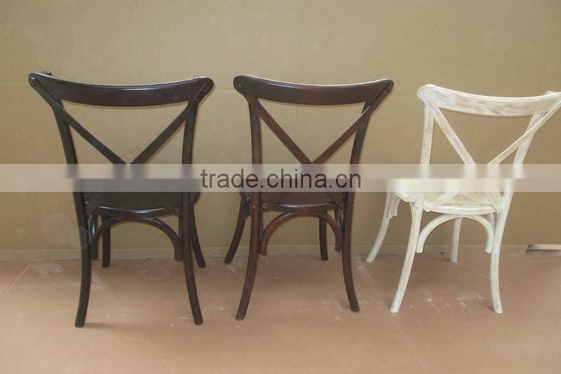 high back chair wooden cross back dining chairs