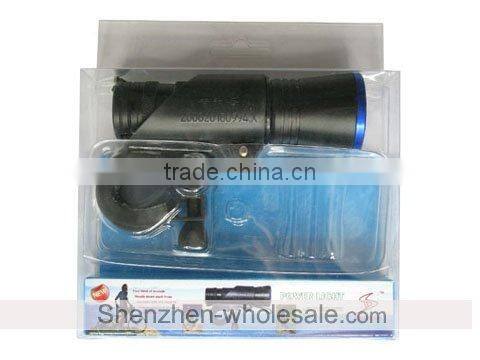 shuang dan 1W LED Multi-functional Bicycle Light with Clip