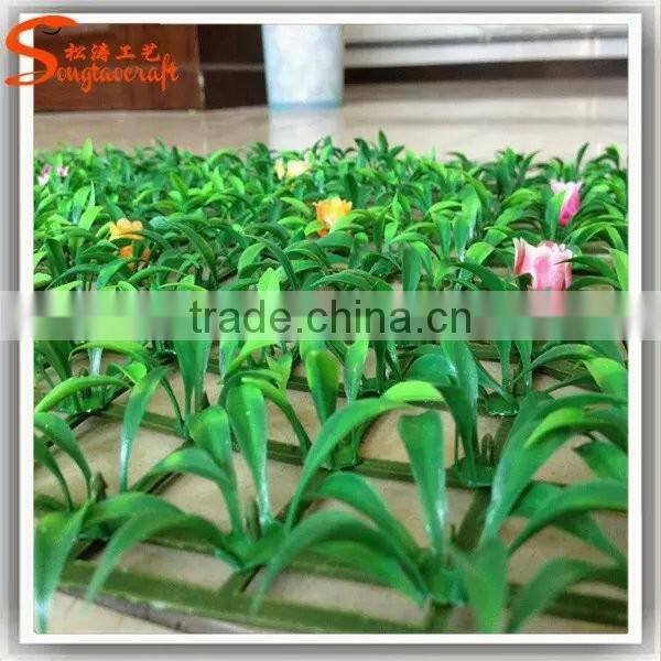 Wholesale artificial PE grass plastic artificial grass for decorarion