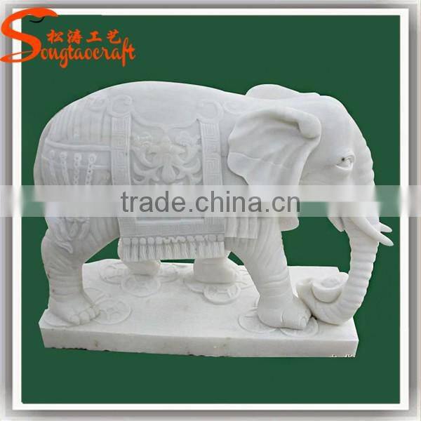 2016 China new design fiberglass statue animal elephant statue for sale