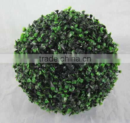 30CM Red Plastic Artificial Hanging Flower Ball Decorative Rose Ball