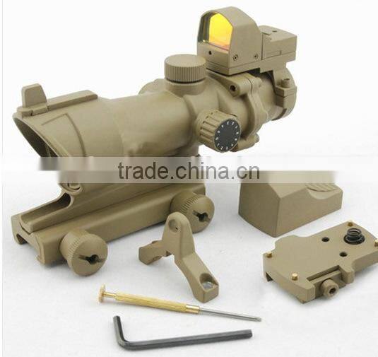 Super compact red dot sight with light sensor control switch