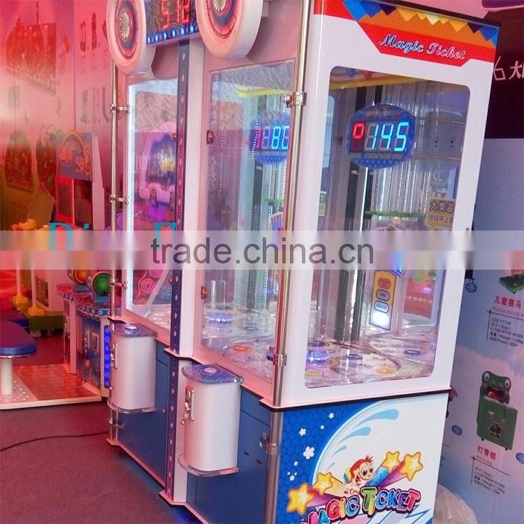 happy Jump ball vending machine Magic Ticket Monster Drop redemption ticket coin operated game machine