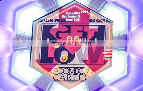 2017 Popularity of Dance Cube Amusement dancing game machine for sale