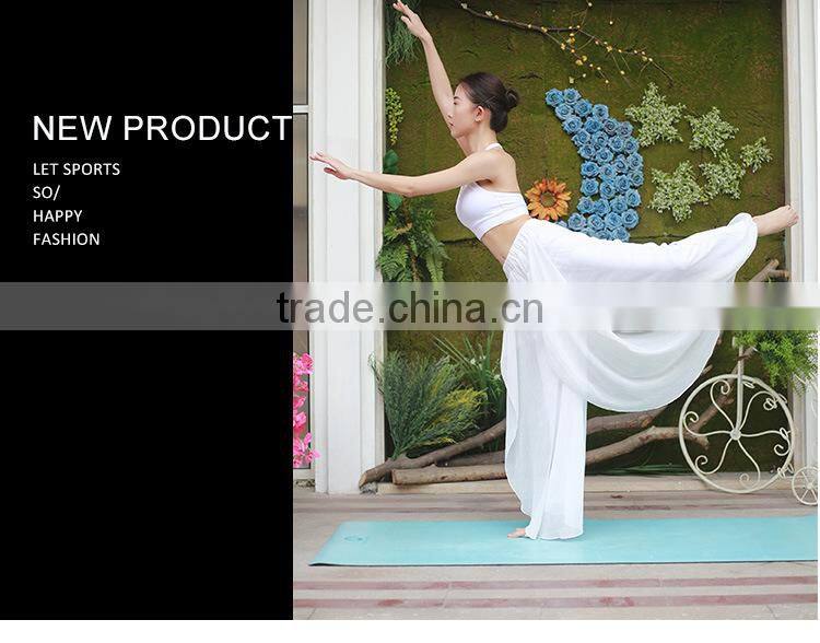 Comfy chiffon gothic harem pants for yoga