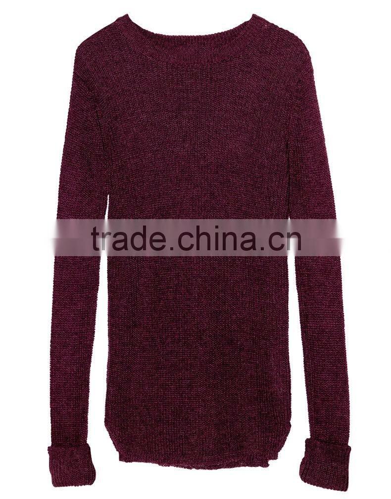 2017 newest fashion knitted sweater women knitted pullover cashmere sweater