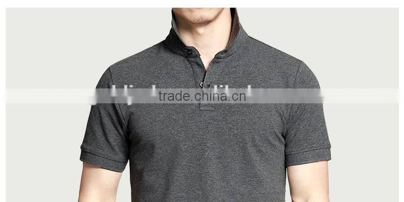 Custom 100% cotton promotional t-shirt blank polo t-shirt wholesale
