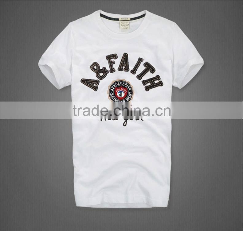 custom men's slim fit contton T-shirt