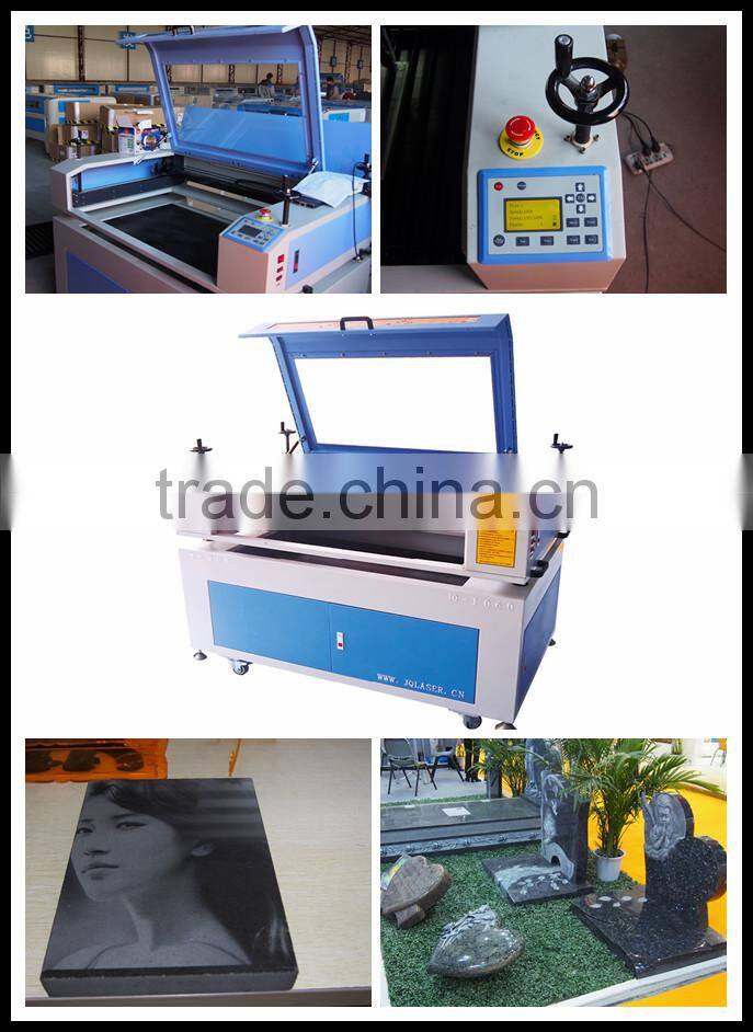 JQ1060 granite stone laser engraving cutting machine