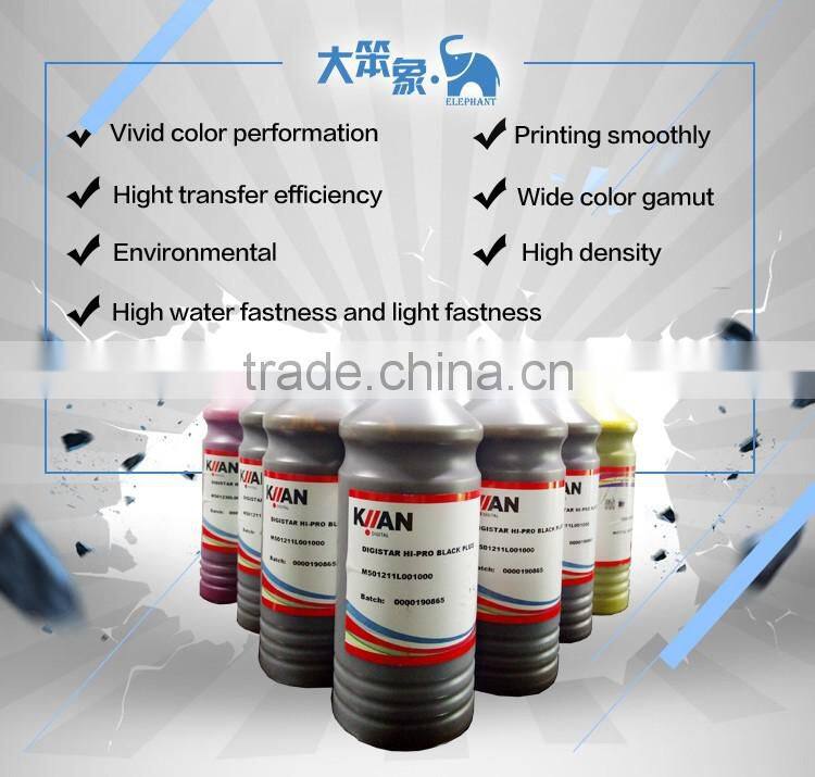 Factory price Kiian digistar Hi-pro manoukian dye sublimation ink