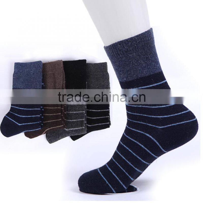 men's knit socks custom dress socks men stripe socks