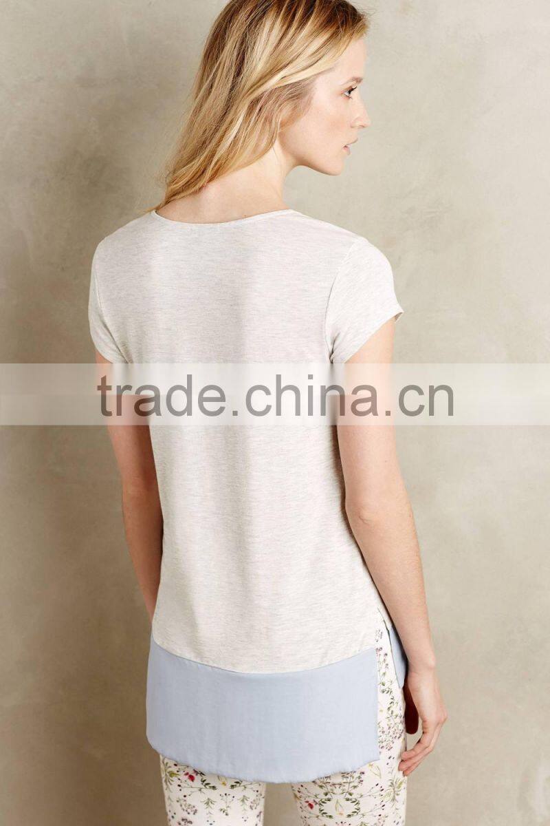 China Manufacturer High quality Fashion Polyester t shirt fabric types