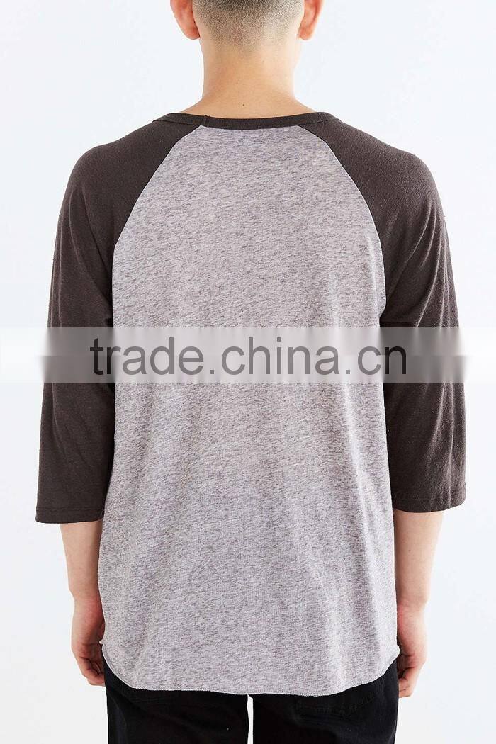 Mens 3/4 sleeve raglan t shirt from streetwear label