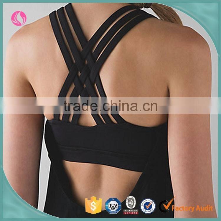 New Design OEM Gym Tube Dri Fit Shirts Wholesale Fitness Apparel Women Tank Top Clothing